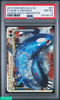 2010 POKEMON HG SS UNDAUNTED KYOGRE AND GROUDON #87 LEGEND HOLO PSA 8 130196115