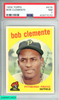 1959 TOPPS BOB CLEMENTE #478 HOF PITTSBURGH PIRATES PSA 7 NM 40977070