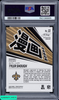 2025 PANINI PRIZM MANGA VERTICAL TYLER SHOUGH #11 ROOKIE RC SAINTS PSA 9 MINT 150136865