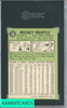 1967 TOPPS MICKEY MANTLE #150 SGC 3 3120537