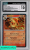 2025 POKEMON BSP PRISMATIC EVO  POSTER COLL FLAREON #167 CGC 10 6043403136