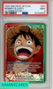 2025 ONE PIECE OP13-CARRYING ON HIS WILL MONKEY D  LUFFY #001 ALTERNATE ART PSA 9 147535550