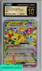 2024 POKEMON JP SUPER ELECTRIC BREAKER PIKACHU EX HOLO CGC 10 PRISTINE 6107217007