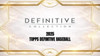 2025 Topps Definitive Baseball Hobby Box