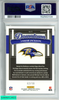 2025 PANINI DONRUSS OPTIC LAMAR JACKSON #1 DOWNTOWN-GOLD  OF 10 PSA 9 MINT 152563109