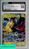 2019 POKEMON JP TAG TEAM GX TAG ALL STARS PIKACHU ZEKROM GX #41 HOLO CGC 10 6099393147