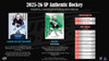 2025/26 Upper Deck SP Authentic Hockey Hobby Box - PRESALE
