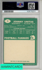 1960 TOPPS JOHNNY UNITAS #1 PSA 6 EX-MT 53476231