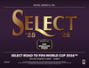 2025/26 Panini Select Road To FIFA World Cup 2026 Soccer Hobby Case