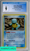 2005 POKEMON EX DELTA SPECIES REVERSE HOLO DITTO SQUIRTLE #64 CGC 9 4080193080