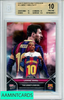 2025 TOPPS NOW FC BARCELONA YAMAL MESSI #2 BGS 10 PRISTINE 0019020611