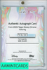 2026 TOPPS CHROME SAPPHIRE DISNEY ALADDIN GENIE WILL SMITH AUTO #AA-WS 999926856505