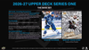2026/27 Upper Deck Series 1 Hockey Blaster Box