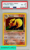 1999 POKEMON JUNGLE FLAREON-HOLO #3 PSA 8 NM-MT 56388042