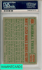 1959 TOPPS MAYS  CATCH MAKES #464 SERIES HISTORY PSA 5 EX 26067273