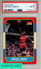 1986 FLEER MICHAEL JORDAN #57 PSA 8 NM-MT RC 161341018
