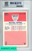1986-87 FLEER MICHAEL JORDAN #57 BGS 6.5 RC 0021802288
