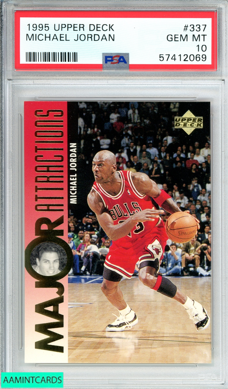 Michael Jordan 1995 Fleer Metal #13 Card