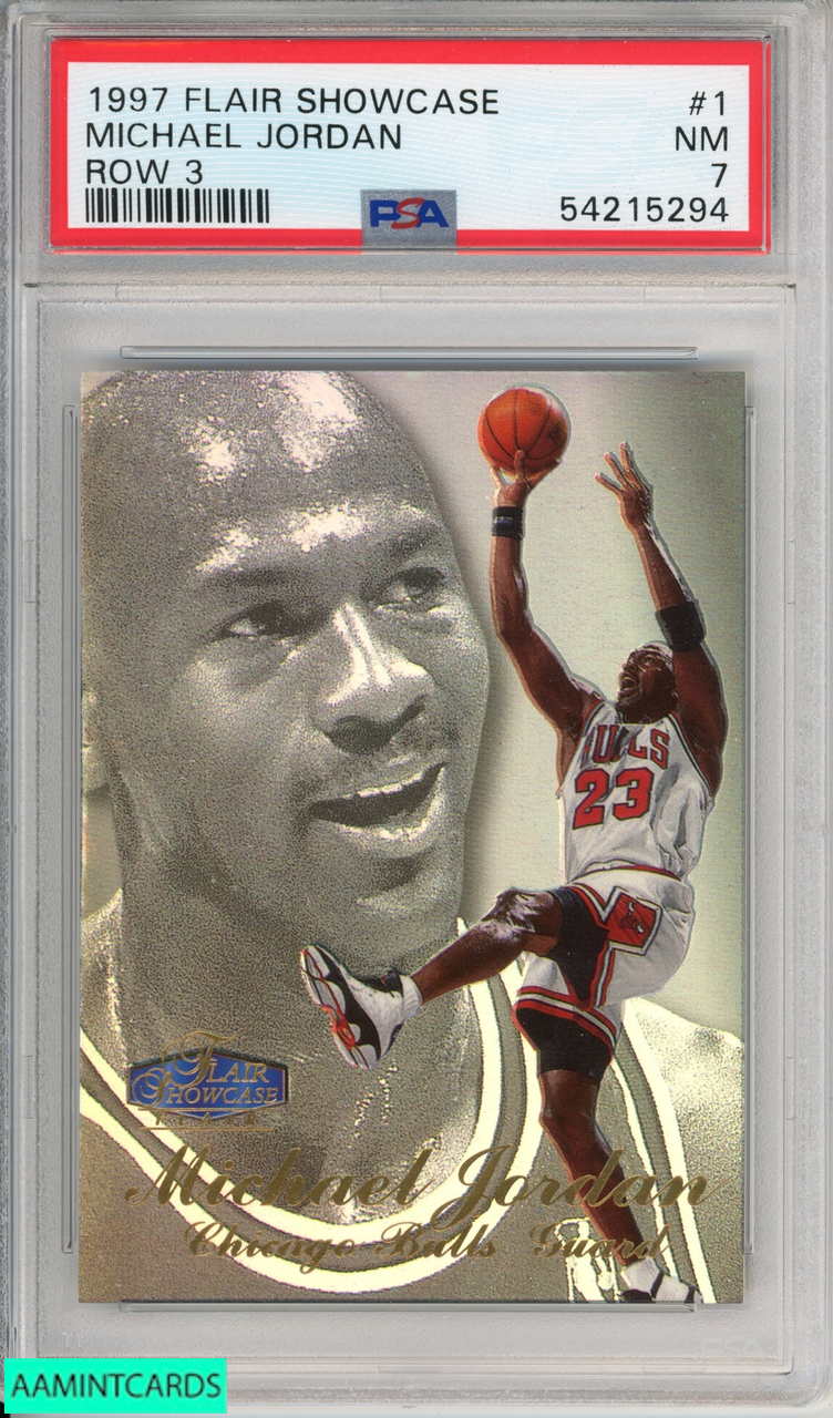 初期化済『HOF PSA 7』Michael Jordan 1997 Metal universe #23 ジョーダン Kobe lebron ohtani Fleer、Sky Box