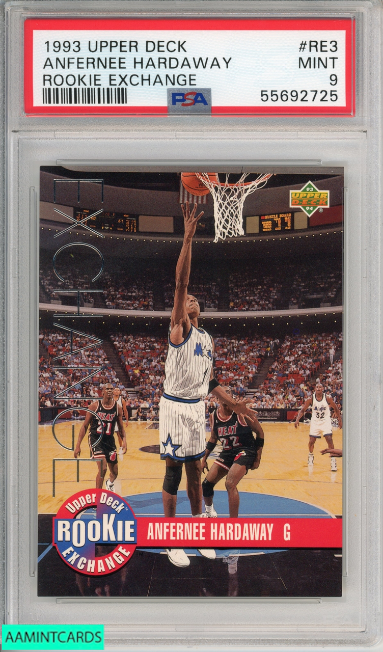 Anfernee Hardaway Card 1993-94 Upper Deck Rookie UPPER DECK