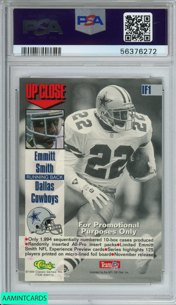 1994 Skybox Impact Emmitt Smith Dallas Cowboys #41