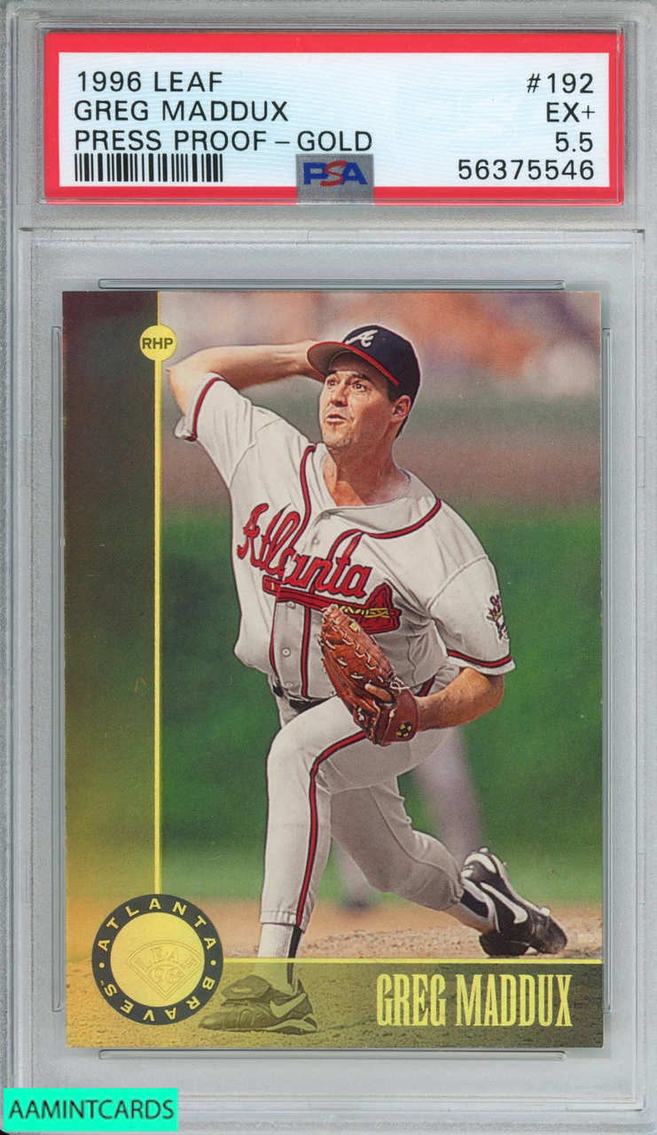 1996 Leaf #192 Greg Maddux Atlanta Braves