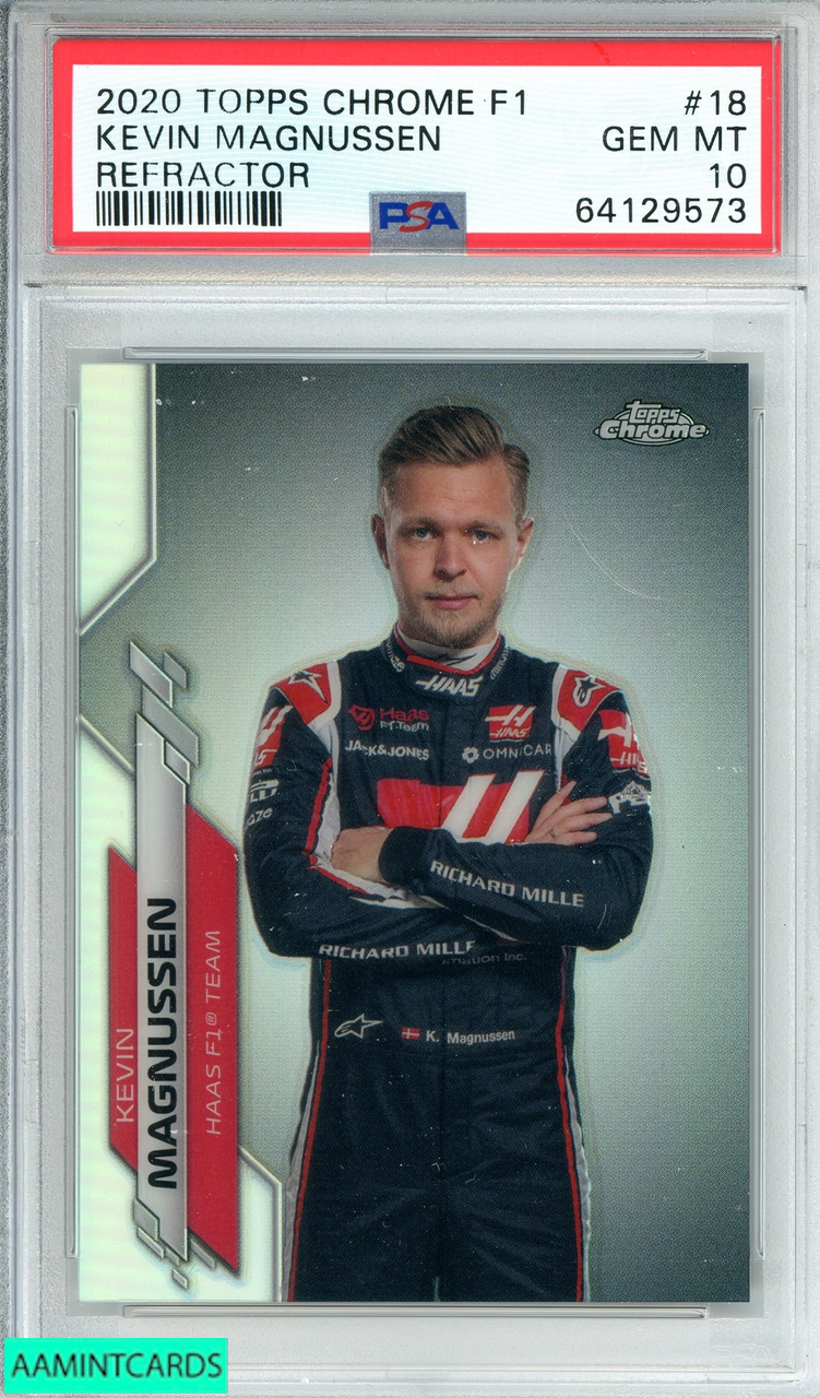 F1カード Kevin Magnussen シールサインカード F1カード Kevin Magnussen シールサインカード F1カード Kevin