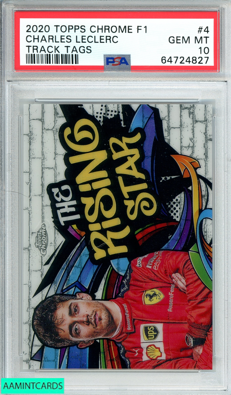 PSA 10 - Charles Leclerc - Ferrari Red - #LE5UR - POP 7 – Authenticsgg