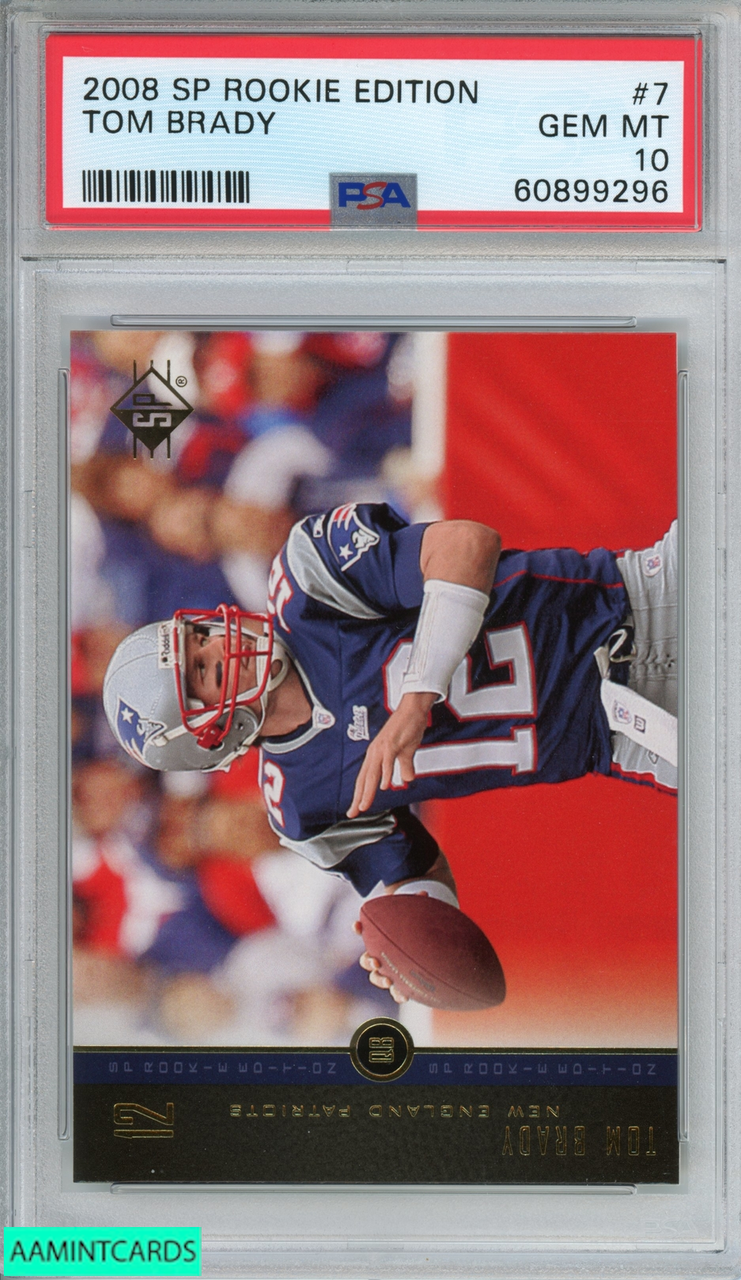 TOM BRADY 2005 Upper Deck Rookie Debut 