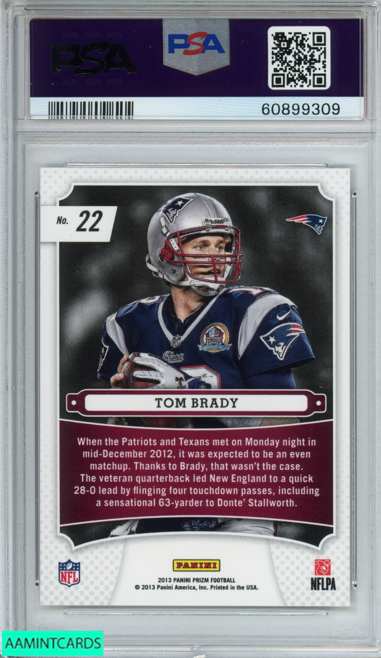 2019 PANINI PRIZM DRAFT PICKS TOM BRADY #100 NEW ENGLAND PATRIOTS