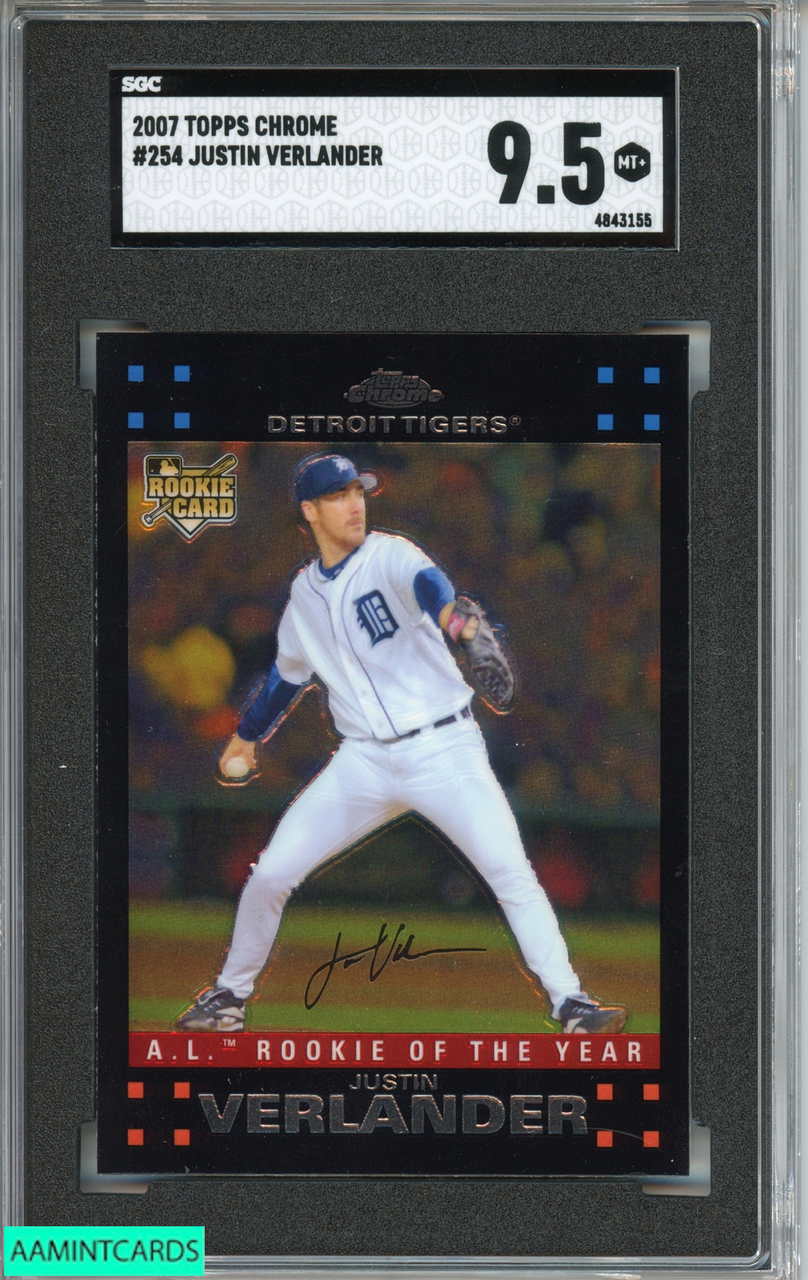 Justin Verlander Detroit Tigers 2005 Playoff Prestige # 151 Rookie Card