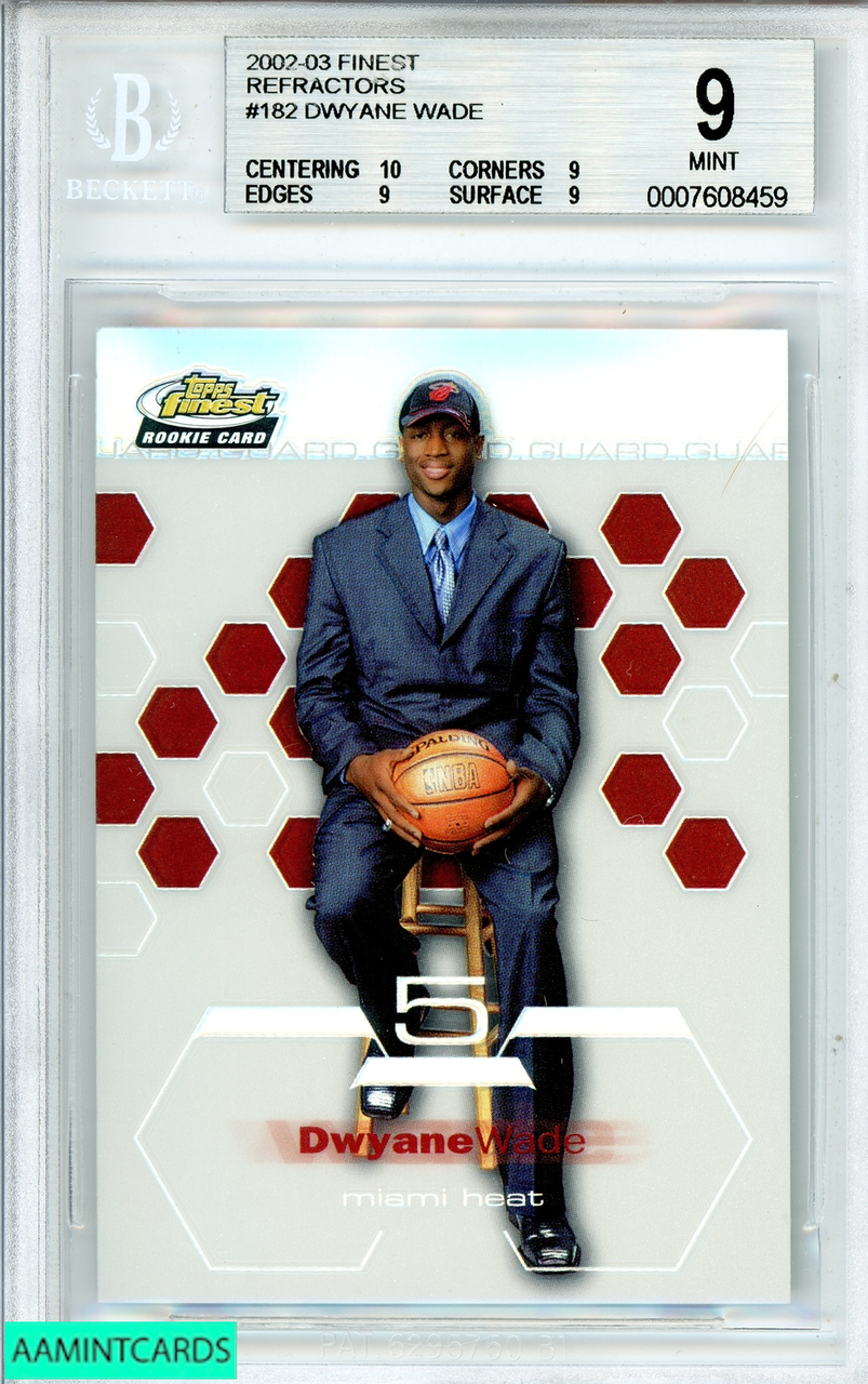 Print Run on Dwyane Wade 2001-02 Marquette #NNO - Blowout Cards Forums