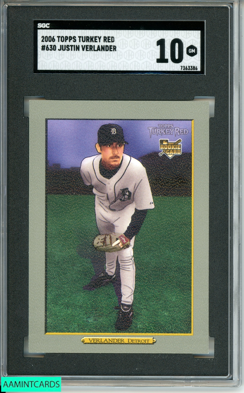 Justin Verlander Detroit Tigers 2005 Playoff Prestige # 151 Rookie Card