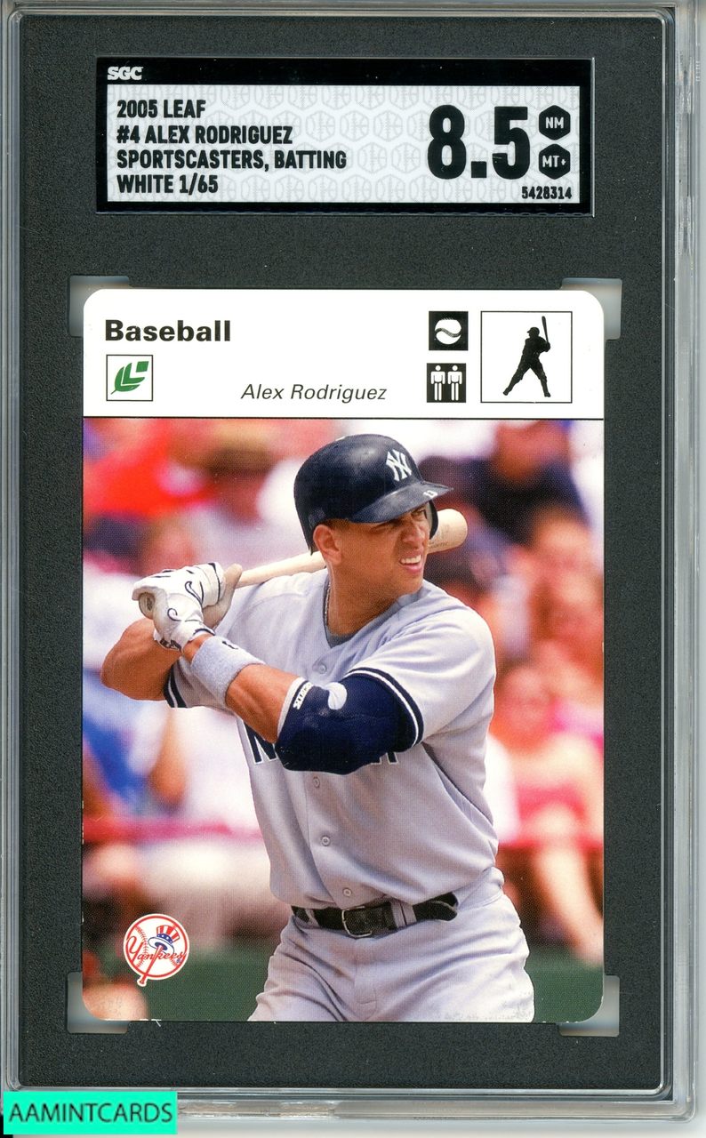 Alex Rodriguez 2005 Topps All Star Game Worn Jersey Card
