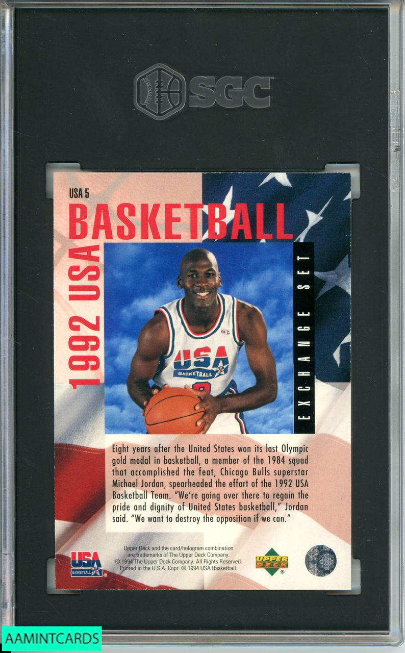 Michael Jordan basketball card (Chicago Bulls) 1994 Upper Deck