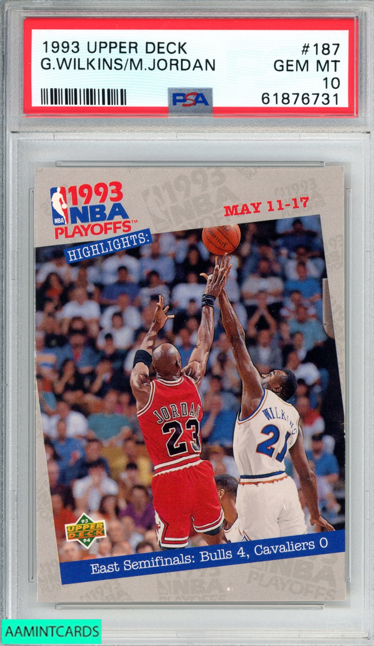 Michael Jordan 1993 Upper Deck Card #171