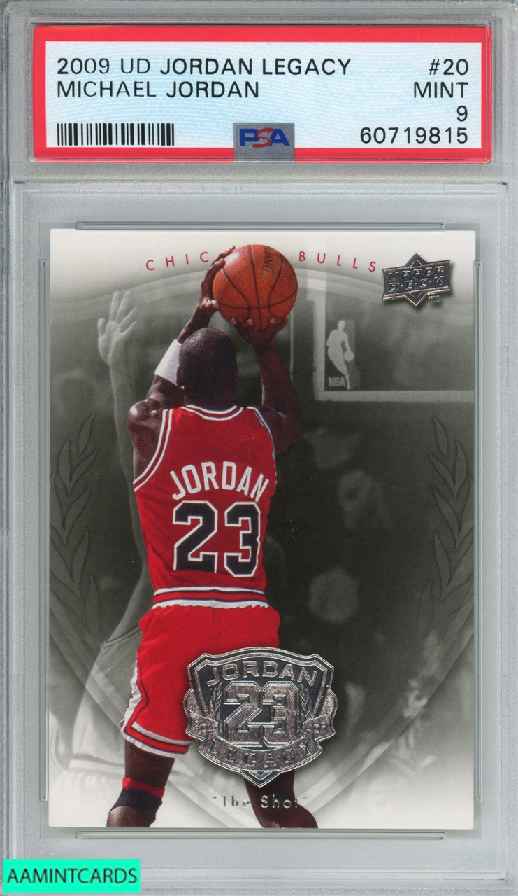 2009 UPPER DECK JORDAN LEGACY MICHAEL JORDAN #20 CHICAGO BULLS HOF