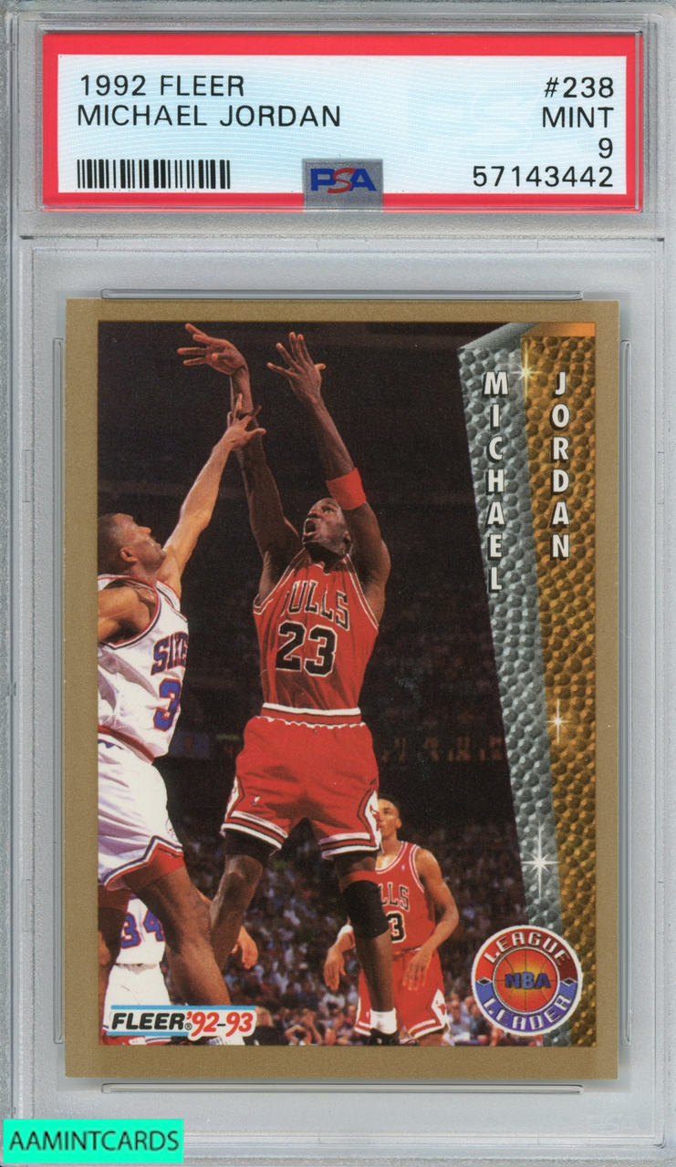 fleer 1992 michael jordan