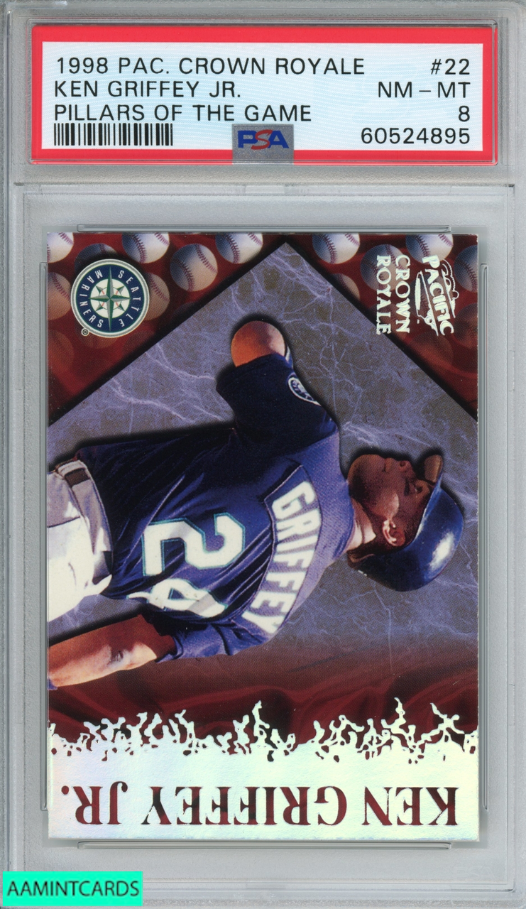 1998 PACIFIC CROWN ROYALE PILLARS OF THE GAME KEN GRIFFEY JR #22