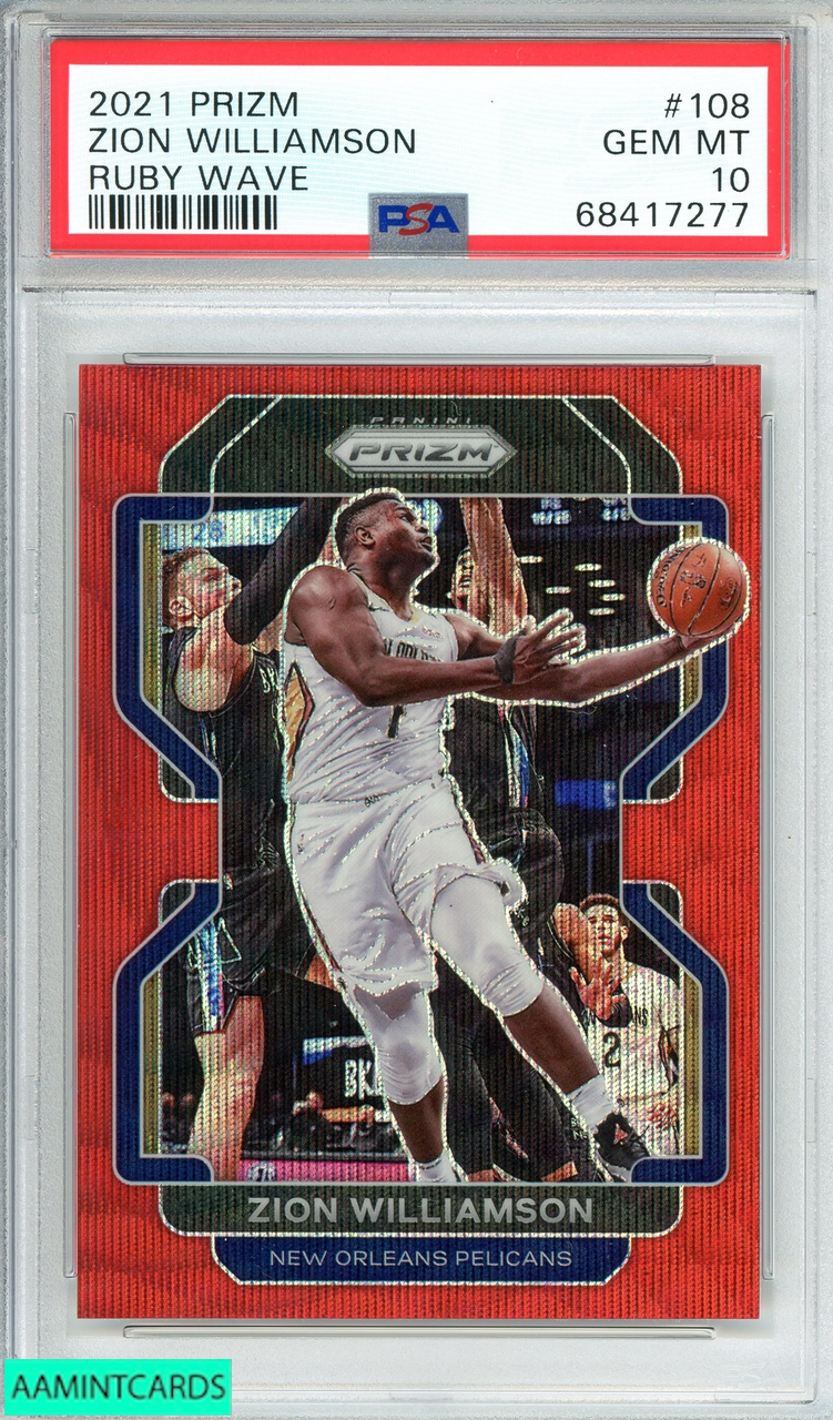 Zion Williamson rc ruby wave