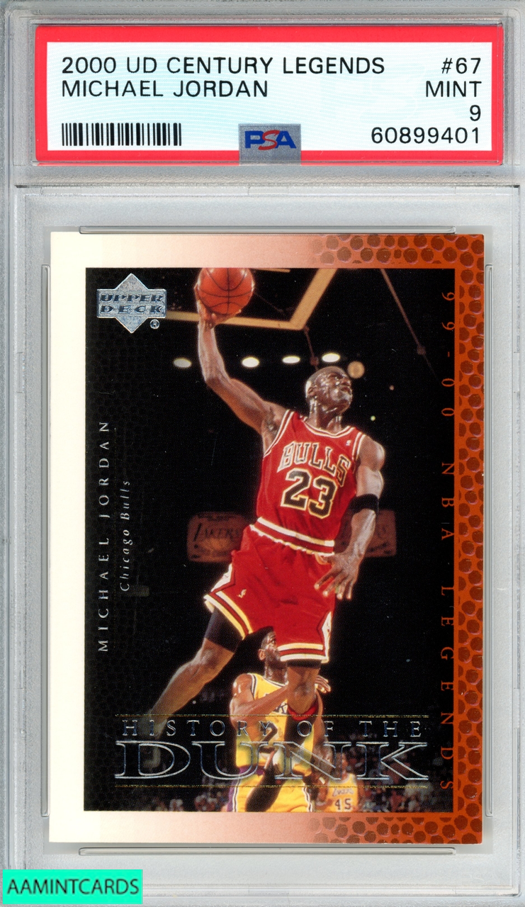  MICHAEL JORDAN 2000 Upper Deck Century Legends Sample PROMO  CARD Chicago Bulls Basketball : Sports & Outdoors