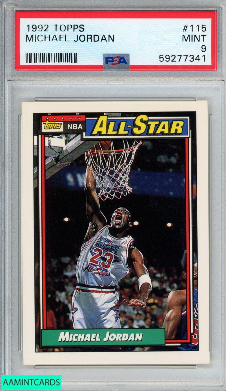 1992 topps michael jordan