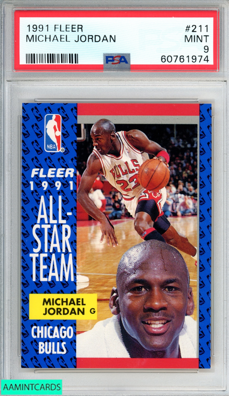 fleer 91 jordan