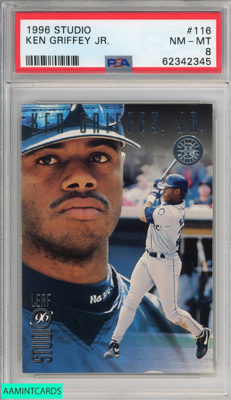 1996 METAL UNIVERSE TITANIUM KEN GRIFFEY JR #3 SEATTLE MARINERS HOF PSA 8  NM-MT 55675145