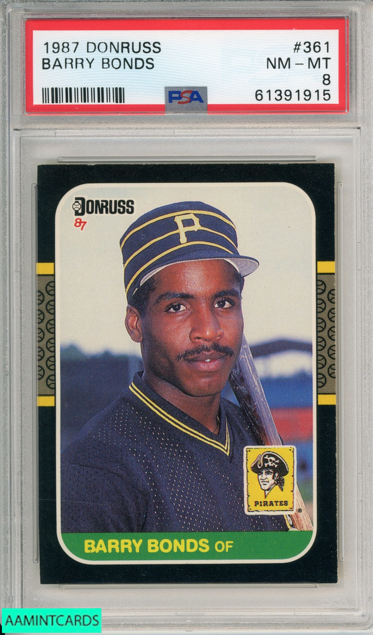 1987 DONRUSS BARRY BONDS ROOKIE | eBay