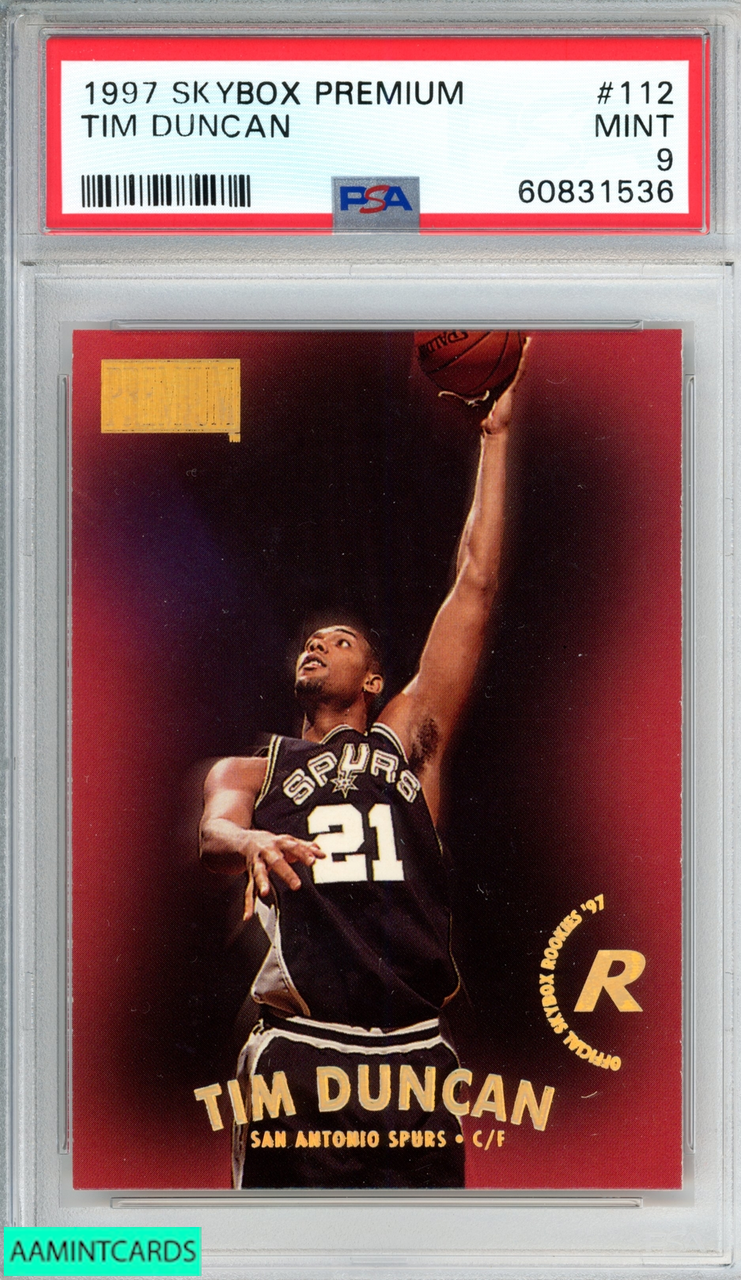 NBAカード ルーキーカード #115 Tim Duncan RC PSA8 NBAカード ルーキーカード #115 Tim Duncan RC PSA8 NBAカード
