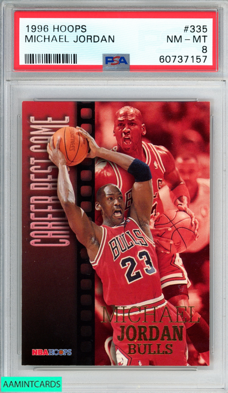 Michael Jordan 【 PSA 8 NM-MT 】 1996-97 Fleer Decade Of