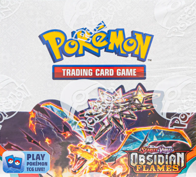 booster box obsidian Amazon.com: Pokemon Scarlet & Violet 3 Obsidian Flames Booster Box : Toys &  Games