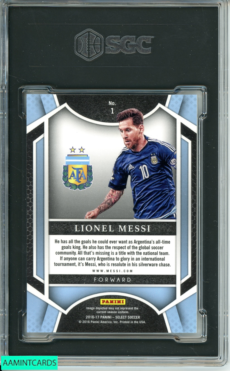 新品SALELionel Messi 2016-17 Panini Donruss Gold Holo パラレル SSP Non Auto レア！ リオネル・メッシ その他