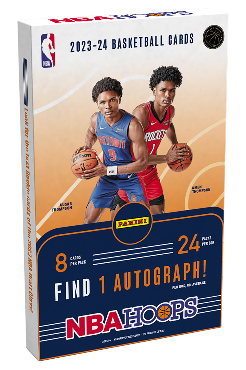 2023/24 Panini NBA Hoops Basketball Hobby Box